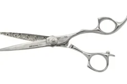 Stahlwaren*Akashi Premium Cut PC-Y Haarschere Damast Offset