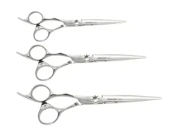 Stahlwaren*Akashi Super Cut SC-F Haarschere Offset Linkshand