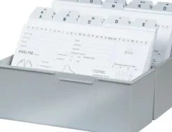 Verbrauchsmaterial* Alphabetisches Register für Kunden- Kartei Box