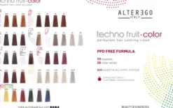 Farbe/blondierung*Alter Ego Farbkarte Mini Size