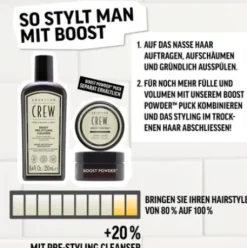 Haarpflege*American Crew Boost Pre-Styling Cleanser