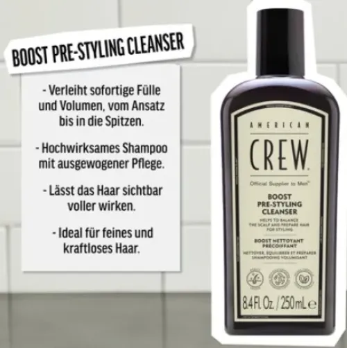 Haarpflege*American Crew Boost Pre-Styling Cleanser