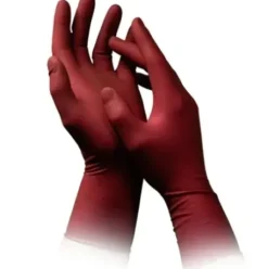 Servicezubehör*AMPri Absogel Handschuh Latex puderfrei Bordeaux