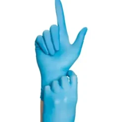 Arbeitsschutz*AMPri Med-Comfort Handschuhe Nitril puderfrei Blau