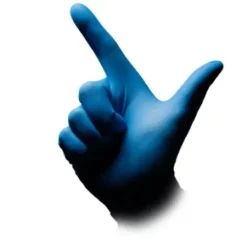 Arbeitsschutz*AMPri Med-Comfort Handschuhe Nitril puderfrei Blau