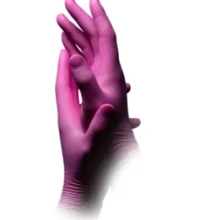 Servicezubehör*AMPri Med-Comfort Style Handschuhe Nitril puderfrei magenta