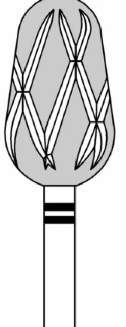 Rotierende Instrumente*BUSCH & Co. Busch Diamantschleifer CD4369