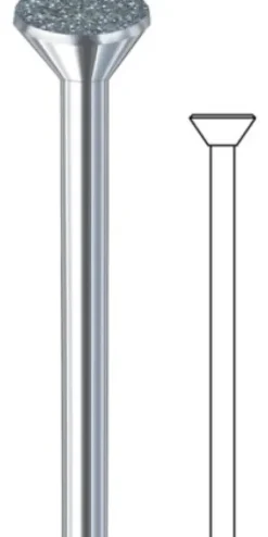 Rotierende Instrumente*BUSCH & Co. Busch Diamantschleifer Top Grip 805T