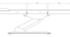 Kosmetikeinrichtungen* DOBI Budgetline Kosmetikliege Blomma