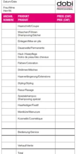 Administration*dobi Kassablock D/F