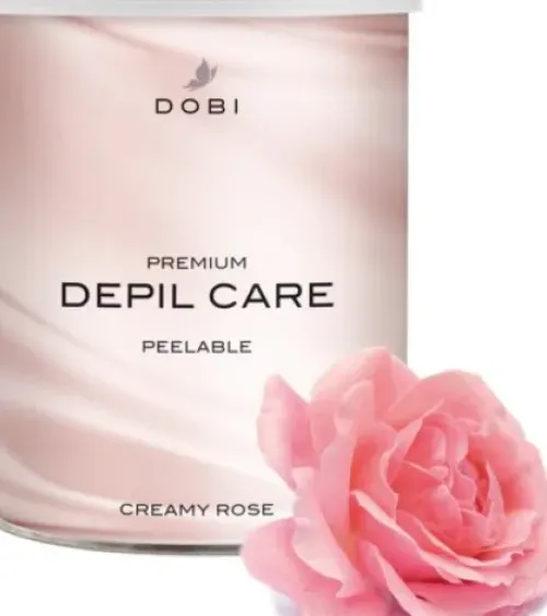 Haarentfernung*dobi Premium Depil Care Peelable Creamy Rose
