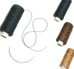 Extensions*DoubleHair Backstage Weft Thread + Nadel