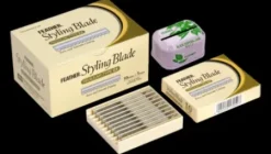 Stahlwaren*FEATHER Styling Dispenser inkl. 5 x 10 Klingen