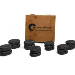 Pflegeprodukte* Hot Stone Set 18-teilig