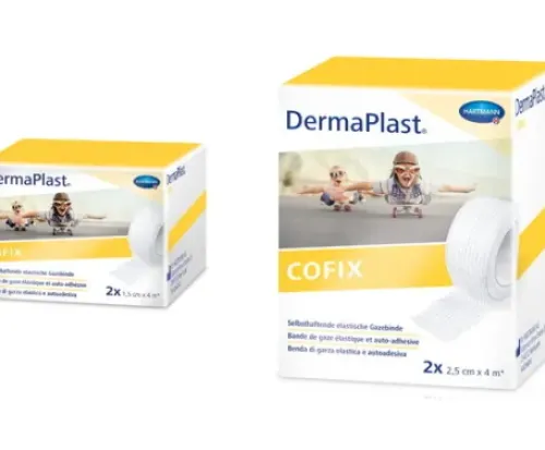 Druckschutz*IVF HARTMANN Derma Plast Cofix Gazebinde