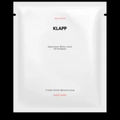 Gesichtspflege*KLAPP HYALURONIC TRIPLE ACTION MOISTURE Sheet Mask Kabinen Produkt