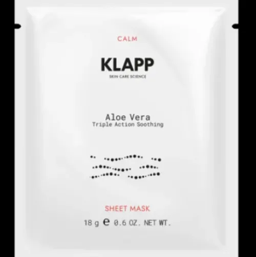 Gesichtspflege*KLAPP Multi Level Performance Aloe Vera Triple Action Mask Set