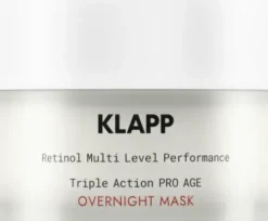 Gesichtspflege*KLAPP RETINOL TRIPLE ACTION PRO AGE Overnight Mask