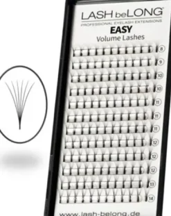 Wimpern / Brauen Profil*LASH beLONG Easy Volume Lashes 6D - MIX-Box C-Curl