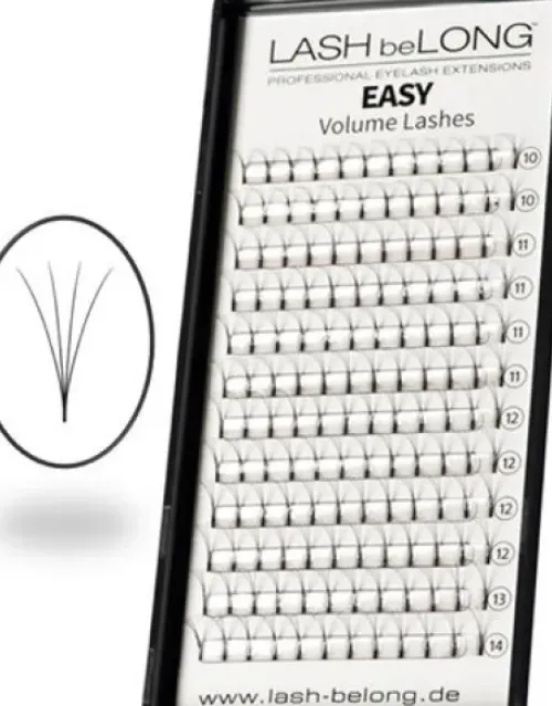 Wimpern / Brauen Profil*LASH beLONG Easy Volume Lashes 4D - MIX-Box D-Curl