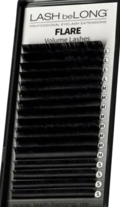 Wimpern / Brauen Profil*LASH beLONG Flare Volume Lashes C-Curl Mix-Box
