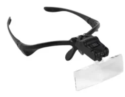 Wimpern / Brauen Profil*LASH beLONG Lupenbrille mit Aufsätzen