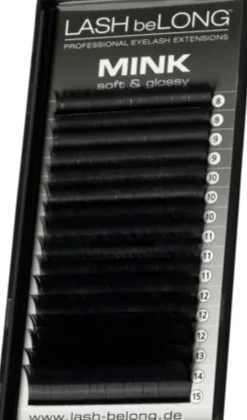 Wimpern / Brauen Profil*LASH beLONG Mink Lashes soft & glossy C-Curl