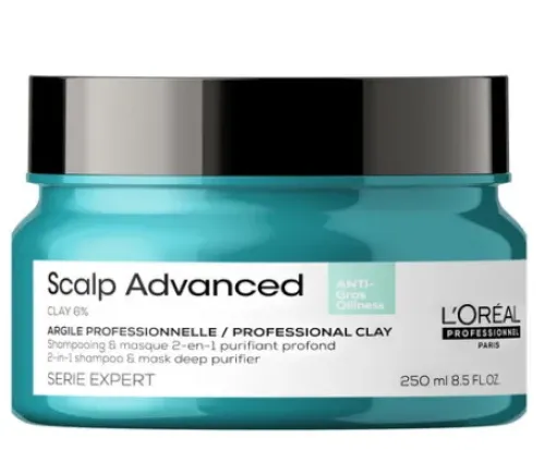 Haarpflege*Loreal L'Oréal Serie Expert Advanced Anti-Oiliness 2-In-1 Deep Purifier Clay