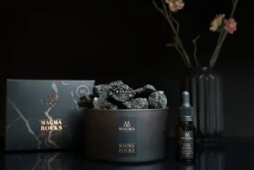 Unterhaltsbedarf* MAGMA London Magma Rocks Cool Woods Volcanic Rock Diffuser