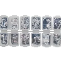 Nail Art*Magnetic Mixed Silver Fun Box