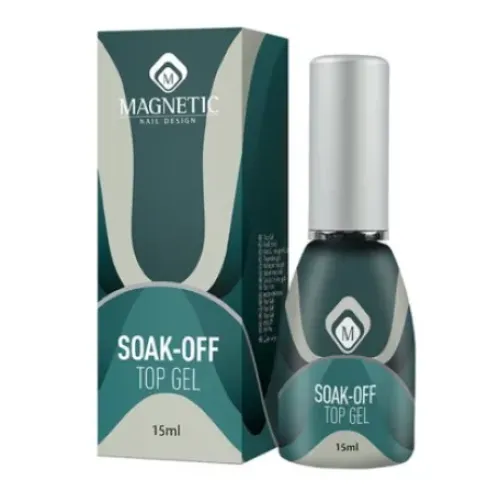 Gel*Magnetic Soak Off Top Gel