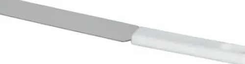 Praxis- / Verbrauchsmaterial* Metallspatel mit Plastikgriff