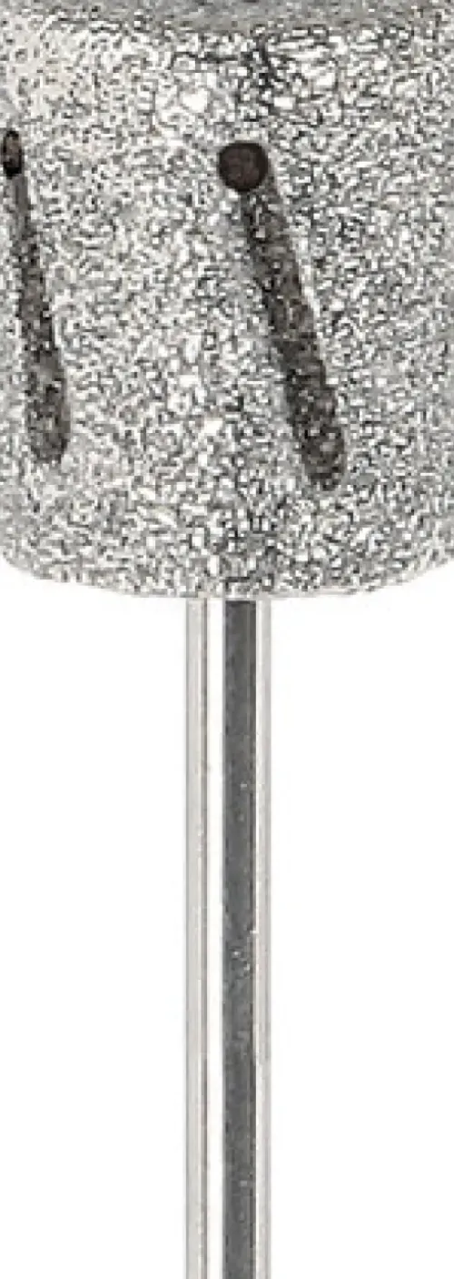 Instrumente*promed Hornhaut-Dränagenschleifer, Saphir, grob, nicht autoklavierbar