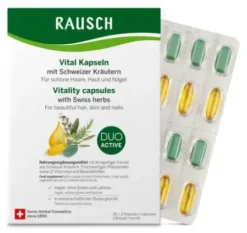 Farbe/blondierung*RAUSCH Schweizer Kräuter Vital Kapseln