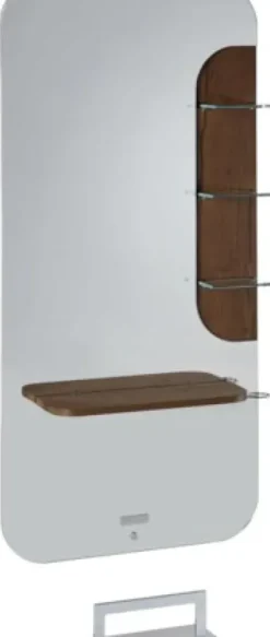 Coiffeureinrichtungen* Salon Ambience Bedienungsplatz New York, Holzoptik