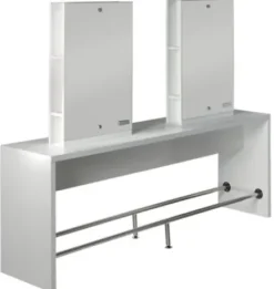 Coiffeureinrichtungen* Salon Ambience Bedienungsplatz Brooklyn - Insel 4, eckig