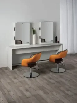 Coiffeureinrichtungen* Salon Ambience Doppelbedienungsplatz Brooklyn, eckig