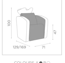 Coiffeureinrichtungen* Salon Ambience Rückwaschanlage Sublime