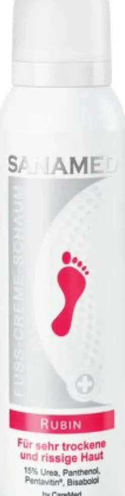 Pflegeprodukte*SANAMED Rubin Fuss-Creme-Schaum