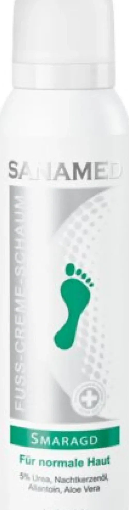 Pflegeprodukte*SANAMED Smaragd Fuss-Creme-Schaum