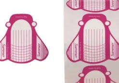 Naturnagelverlängerung* Schablone Pink Frog