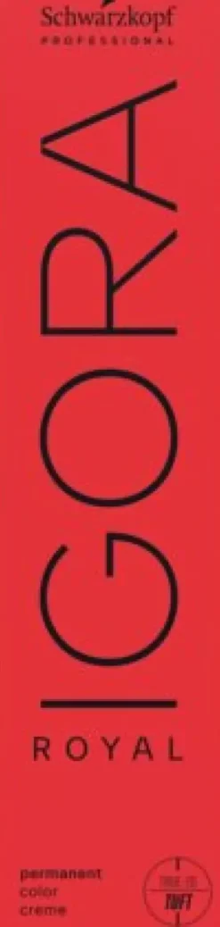 Farbe/blondierung*Schwarzkopf Igora Royal Cools Permanent Color