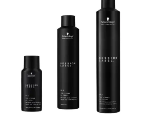 Haarstyling*Schwarzkopf Session Label The Strong Haarpray