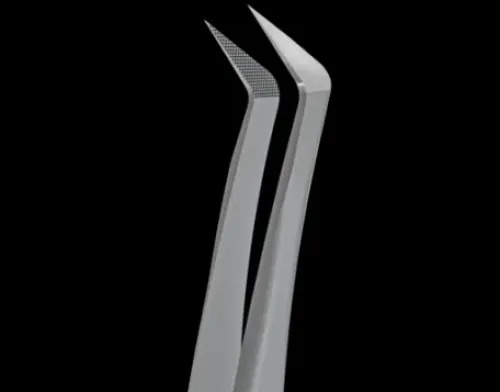 Wimpern / Brauen Profil*Staleks PRO Wimpernpinzette L-förmig EXPERT 44