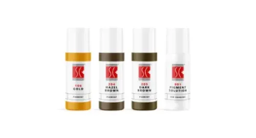 Permanent Make-up*swiss color 200 Pigmente Sets Brow Kit Set