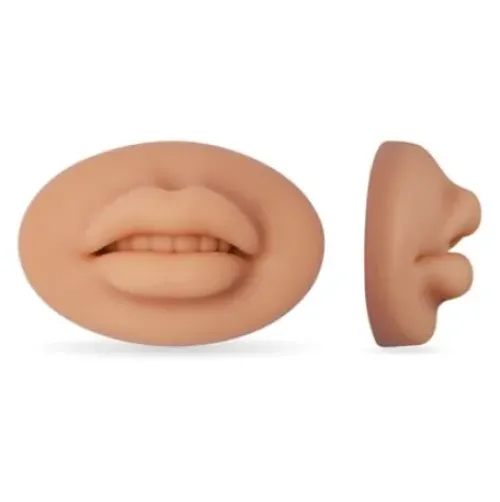 Permanent Make-up*swiss color 3D Übungslippe Soft Silikon