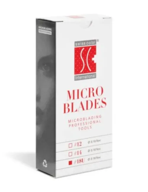 Permanent Make-up*swiss color Micro Blades 18U flexi