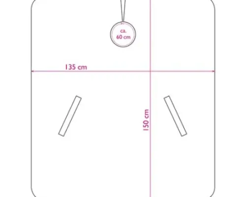 Textil*TREND DESIGN Nano Air Schneide- und Rasierumhang