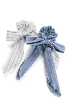 Accessoires* Trisa Fashion Denim Scrunchie mit Schleife