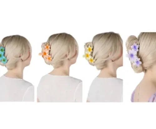 Accessoires* TRISA Fashion Frangipani Haarklammern Set